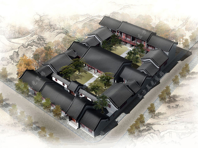 昌平四合院建筑設(shè)計工程